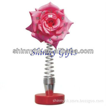 2013 New design small acrylic desk alarm clock SI-20120217